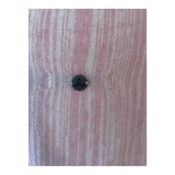 Prana Pink Bubblegum Blush Loveland Wrap Cardigan Sweater Size Smallll - Picture 6 of 11